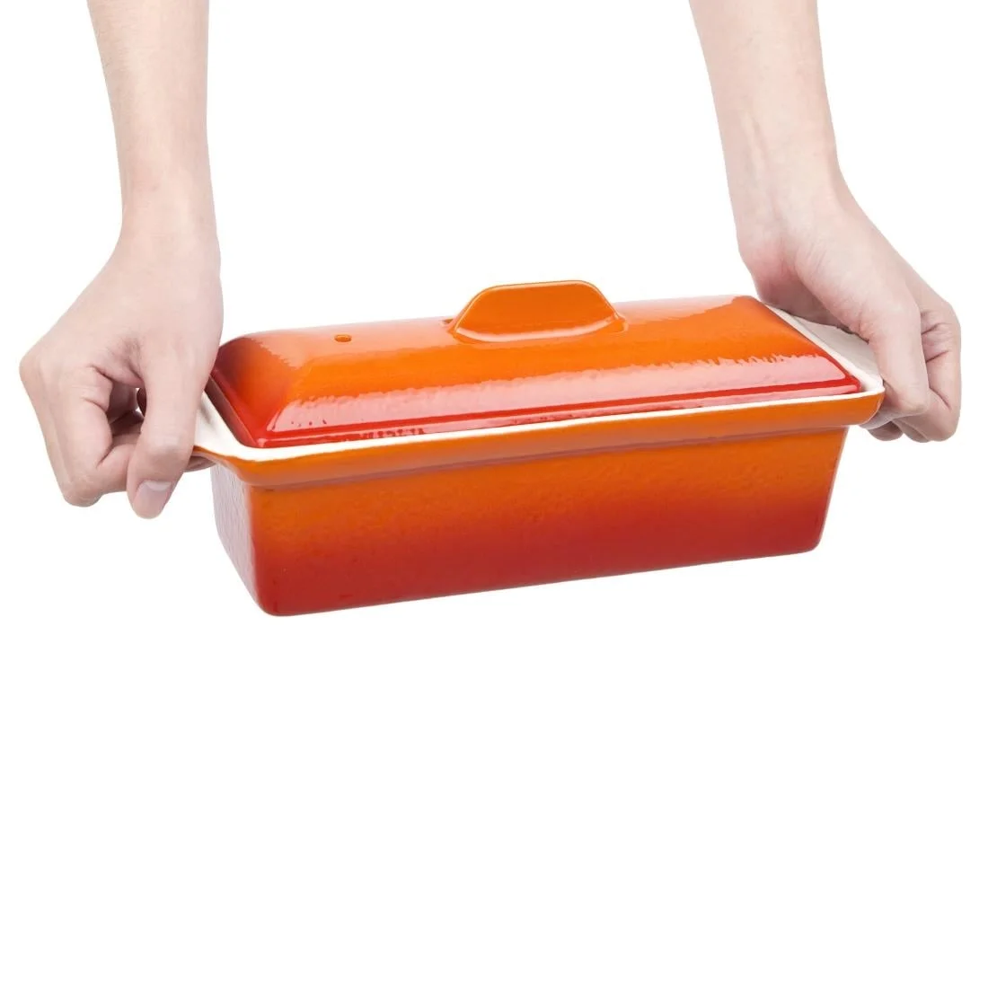 Vogue Orange Pate Terrine Mould 1.3Ltr - Image 3