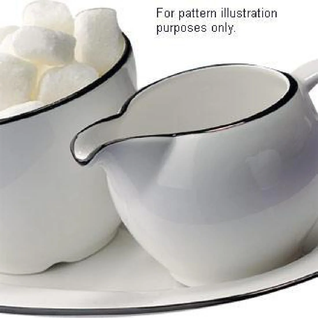 Churchill Alchemy Mono Saucers 150mm - Image 2
