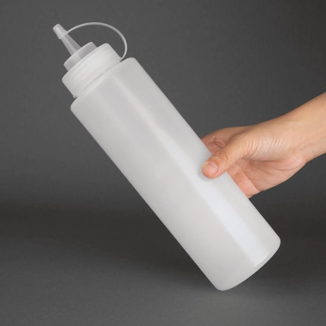 Vogue Clear Squeeze Sauce Bottle 35oz - Image 5