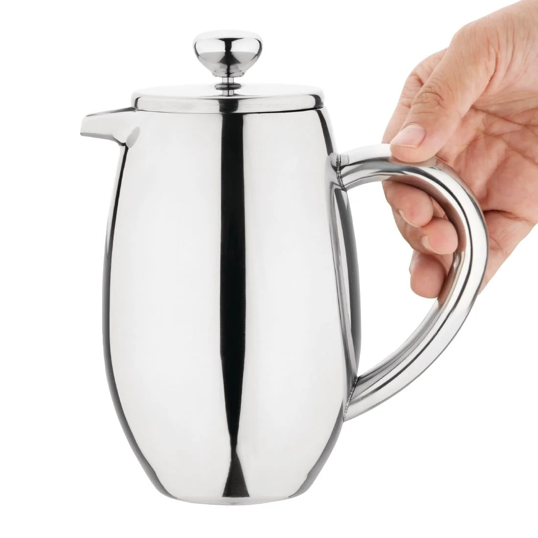 Olympia Insulated Mirror Finish Cafetiere 3 Cup - Image 2
