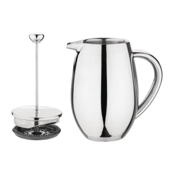 Olympia Insulated Mirror Finish Cafetiere 6 Cup