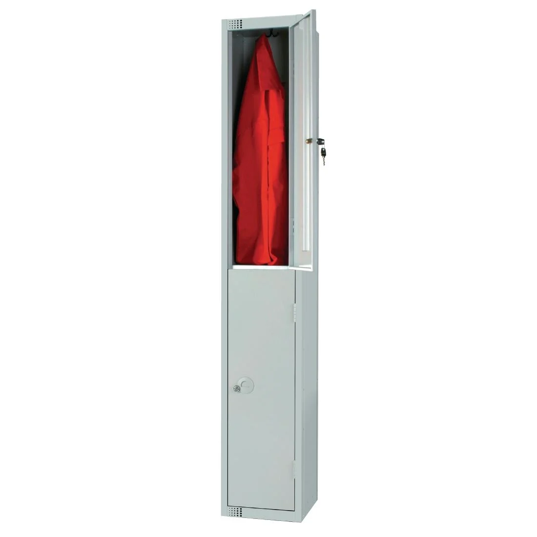 Elite Double Door Electronic Combination Locker Grey