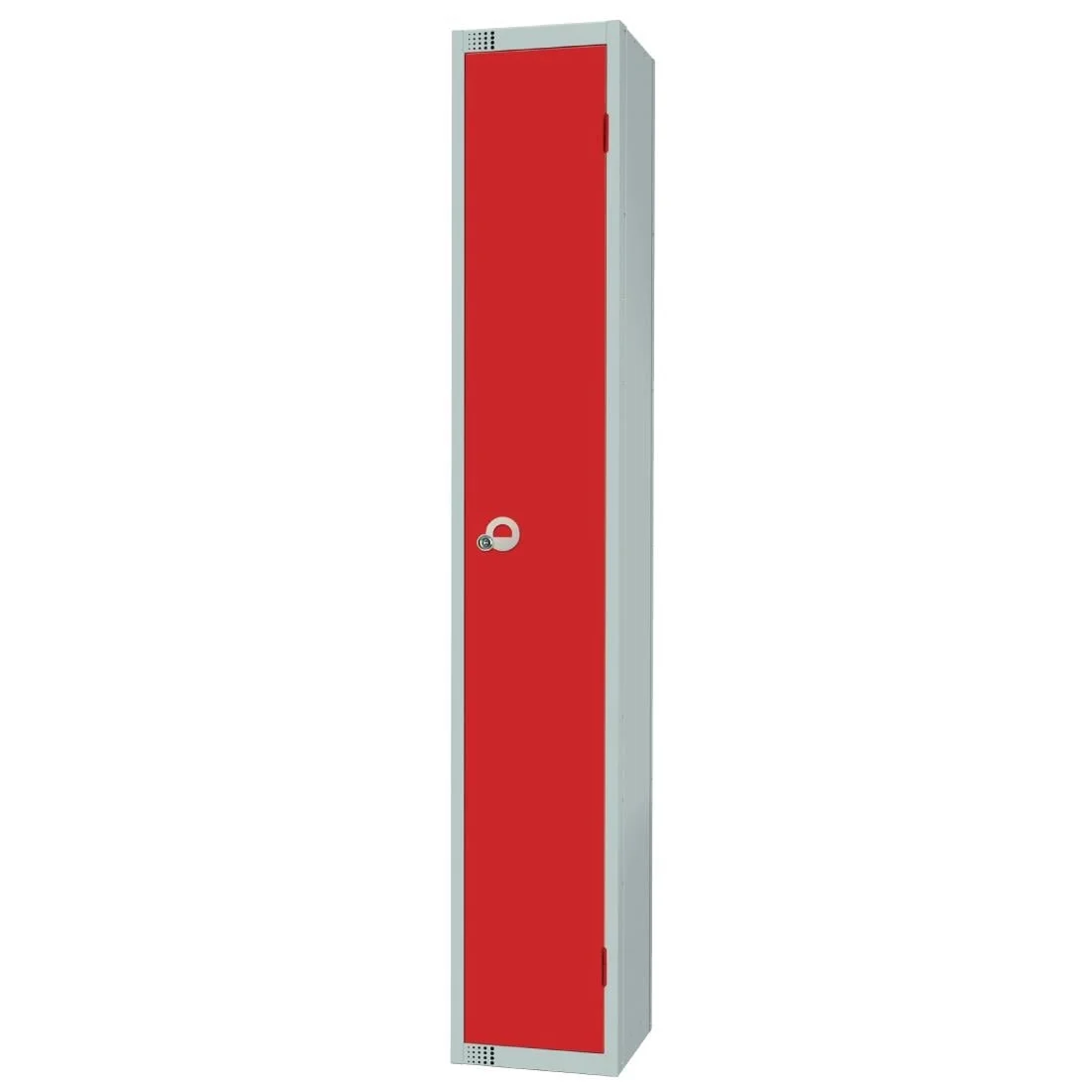 Elite Single Door Coin Return Locker Red - Image 3