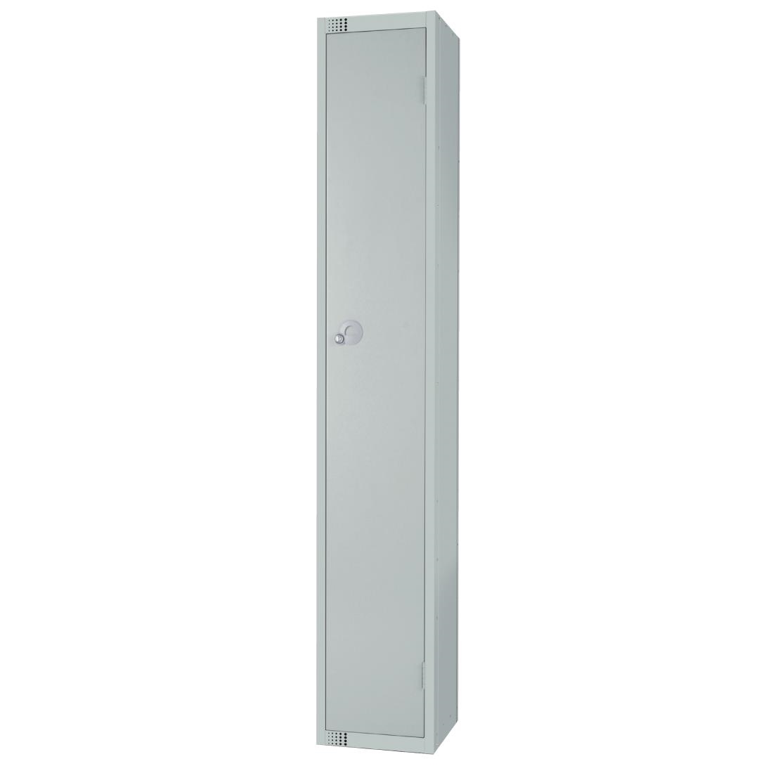 Elite Single Door Manual Combination Locker Locker Grey