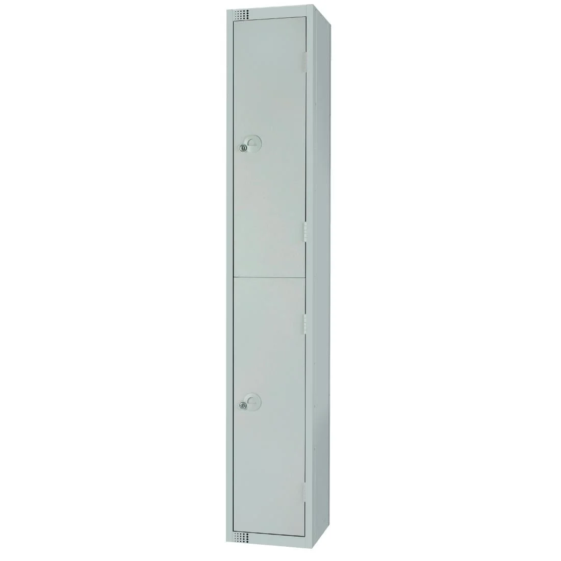 Elite Double Door Padlock Locker Grey - Image 2