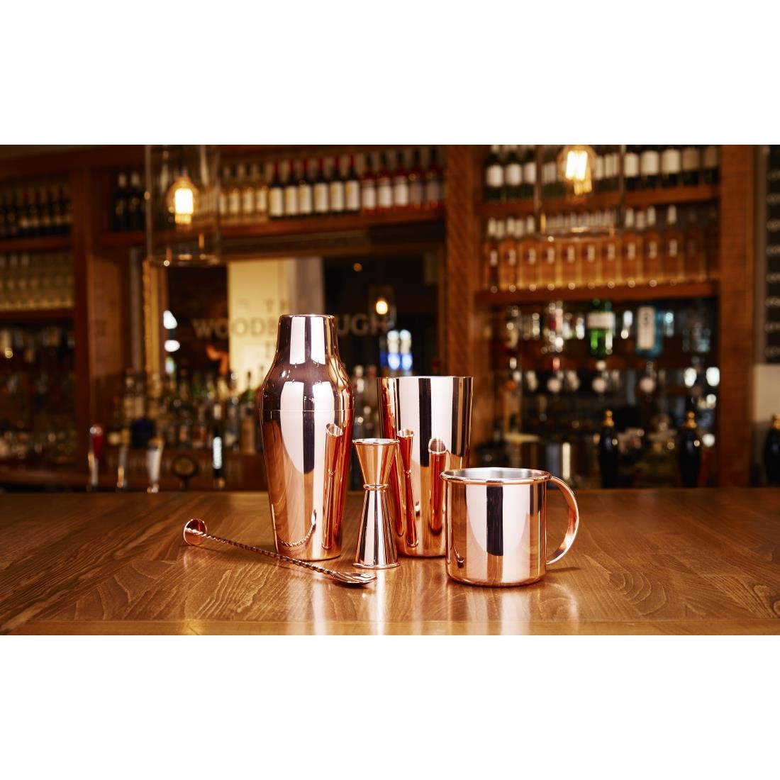 Bar Spoon Twisted Copper