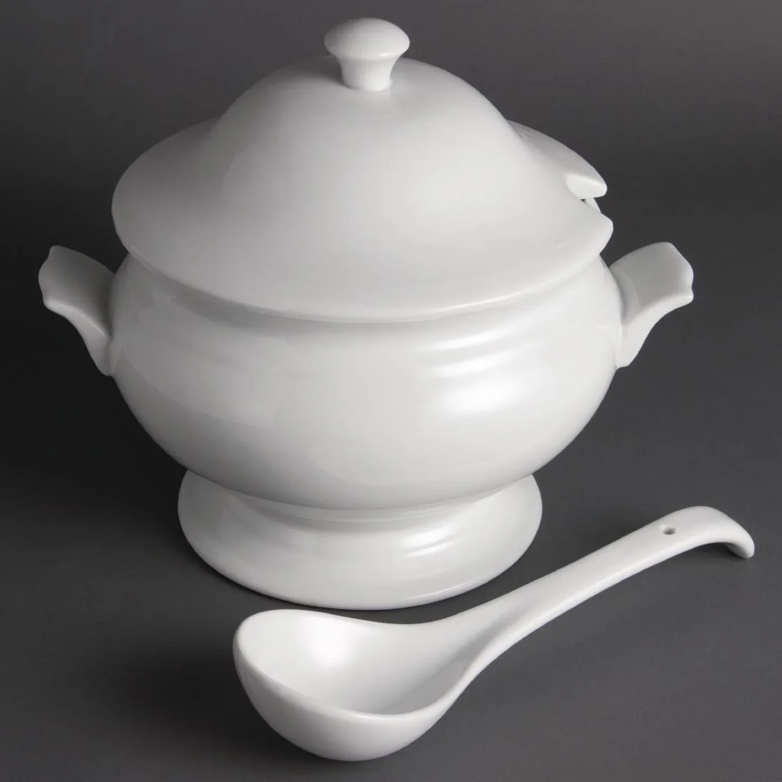 Olympia Soup Tureen and Ladle 2.5Ltr 88oz - Image 3