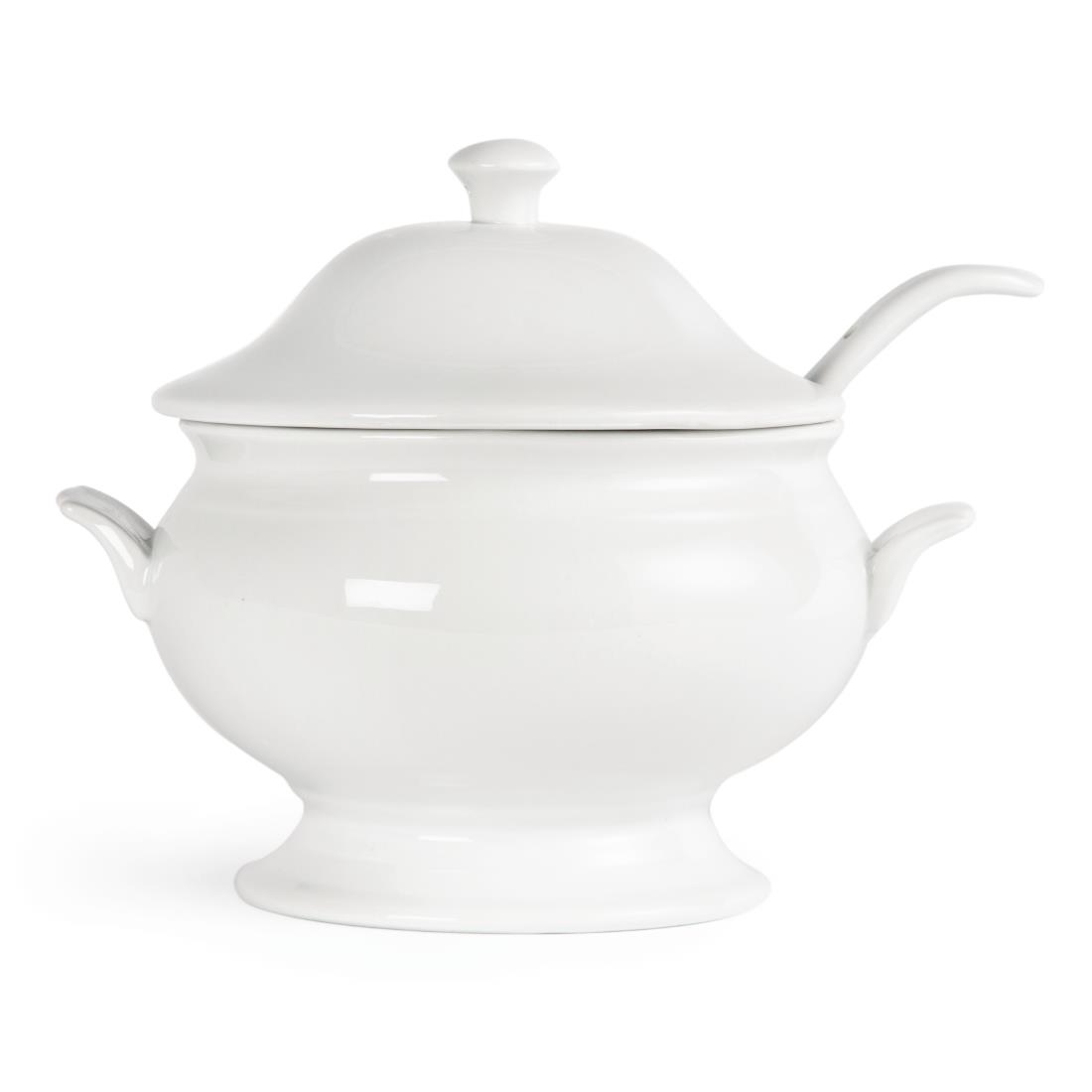 Olympia Soup Tureen and Ladle 2.5Ltr 88oz