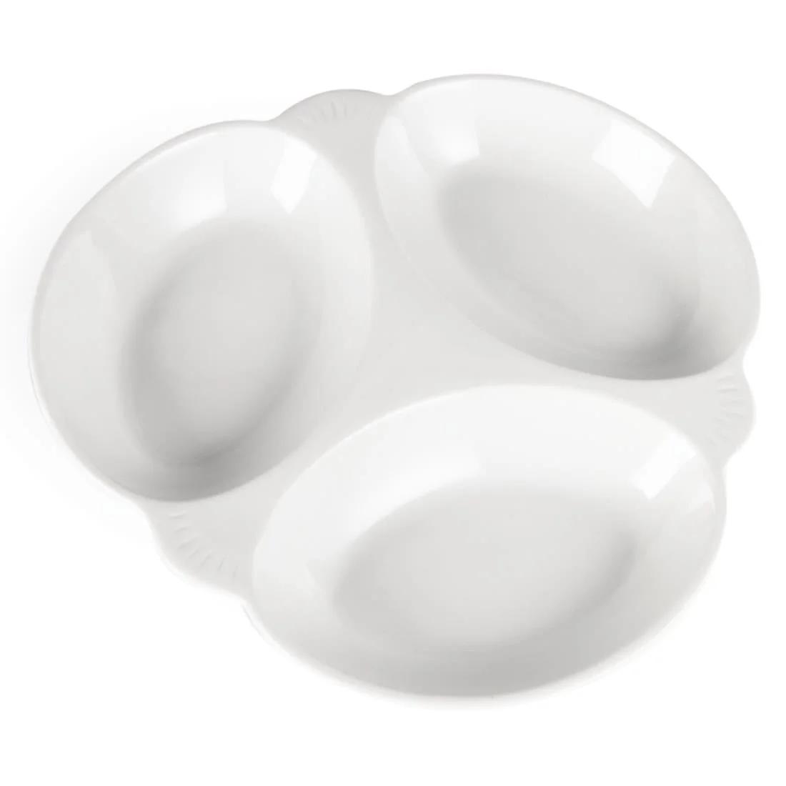 Olympia Vegetable Dishes 3 Section 250mm - Image 2