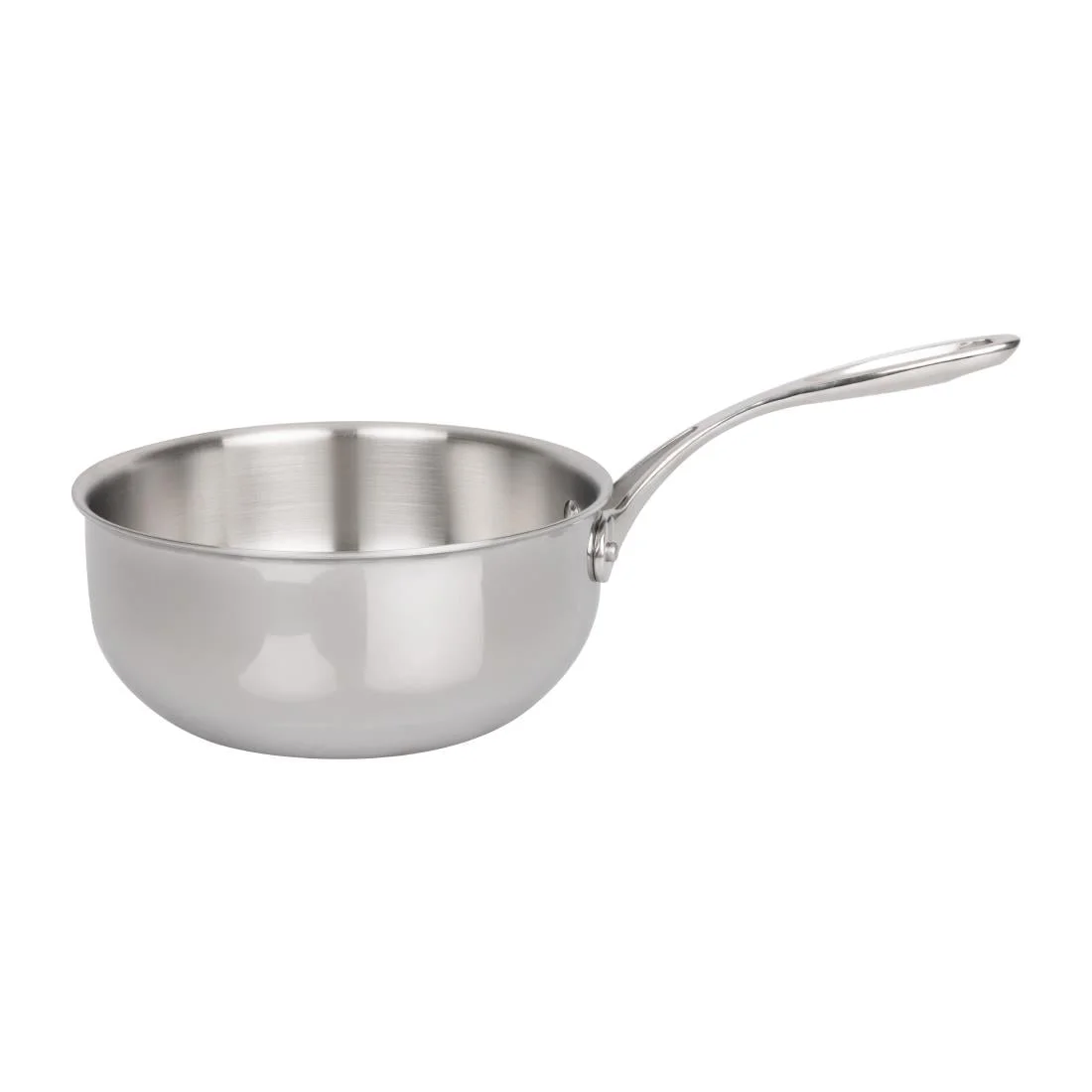 Vogue Tri Wall Flared Saute Pan 200mm - Image 4