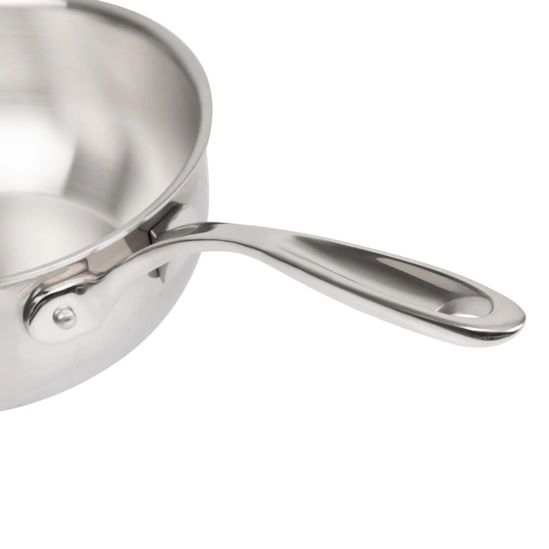 Vogue Tri Wall Flared Saute Pan 200mm - Image 7