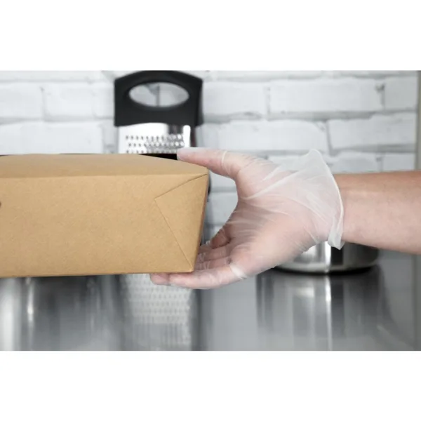 Vogue Powder Free Vinyl Gloves L