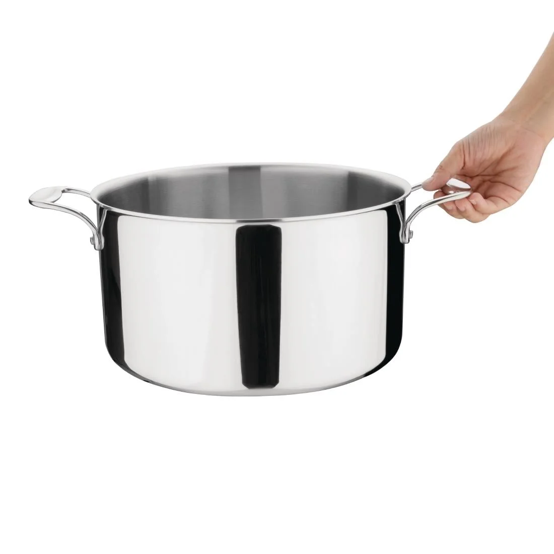 Vogue Tri Wall Stew Pan 9.5Ltr - Image 4