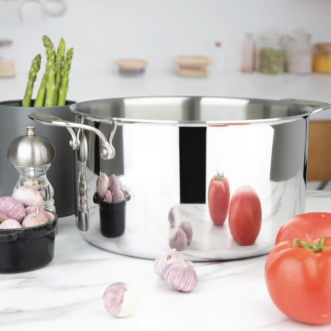 Vogue Tri Wall Stew Pan 9.5Ltr - Image 7