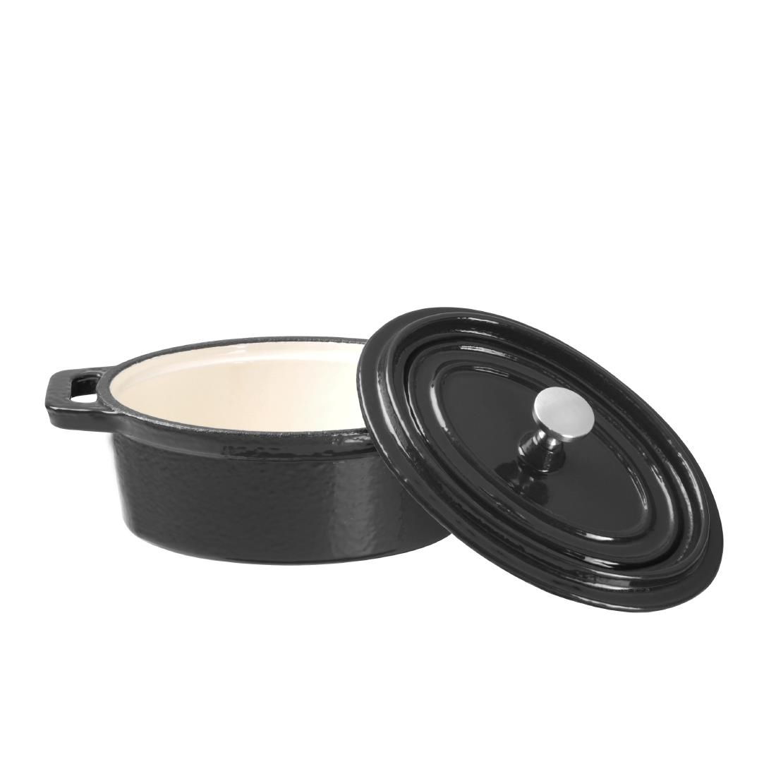 Cast Iron Oval Mini Pot