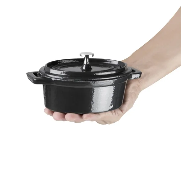 Cast Iron Oval Mini Pot