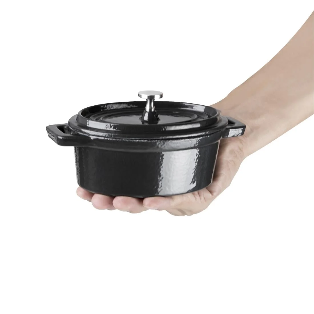 Cast Iron Oval Mini Pot - Image 5