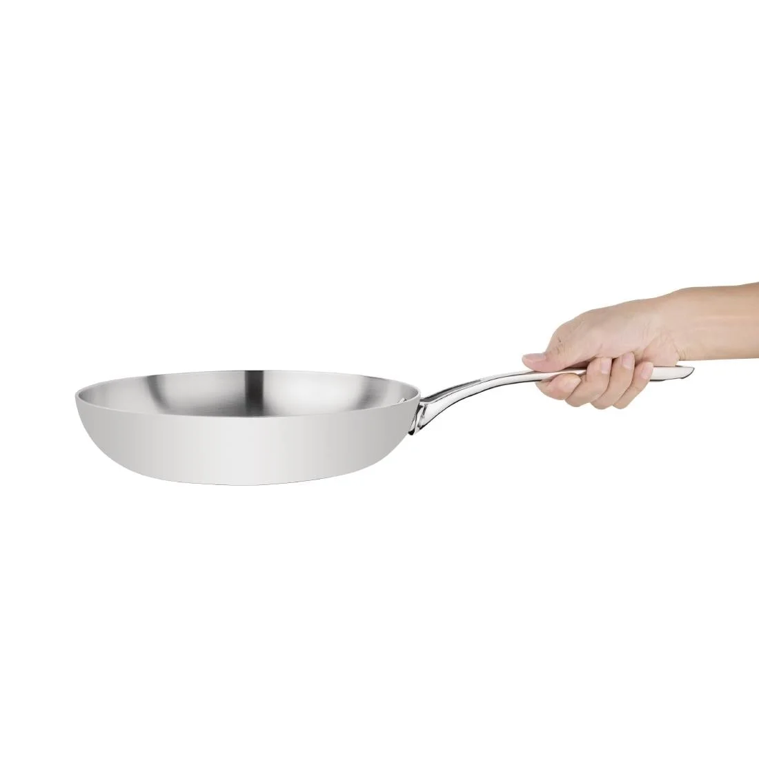Vogue Tri Wall Induction Frying Pan 240mm - Image 4