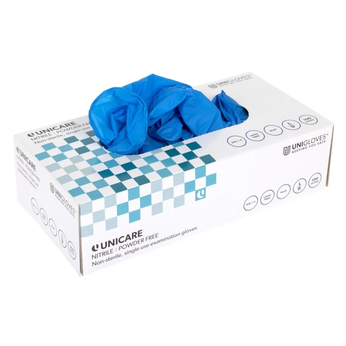 Nitrile Powder Free Gloves L - Image 3