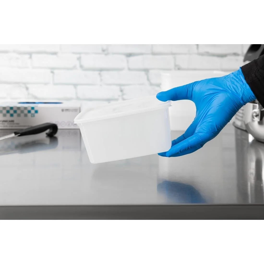 Nitrile Powder Free Gloves L - Image 5