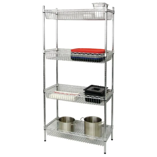 Vogue Chrome Baskets 915mm Pack of 2