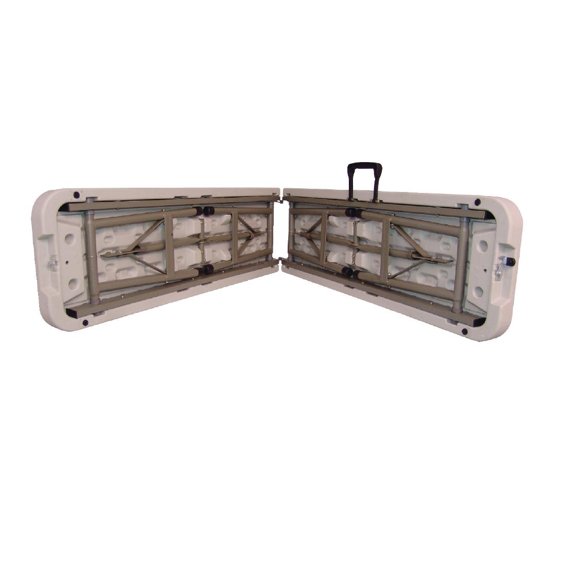 Special Offer Bolero 6ft Centre Folding Table with Two Folding Benches