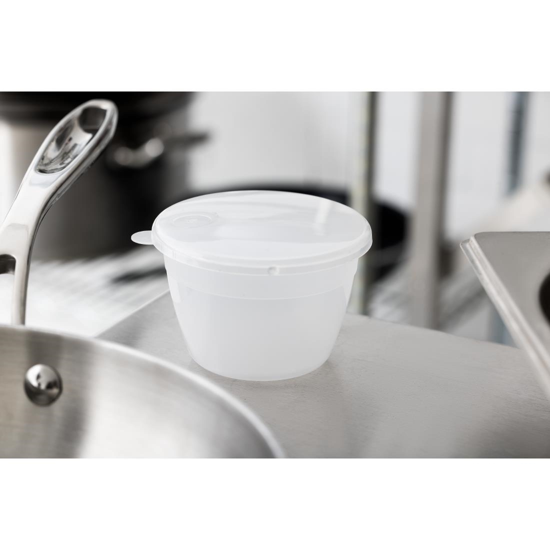 Kitchen Craft Polypropylene Pudding Basins 140ml