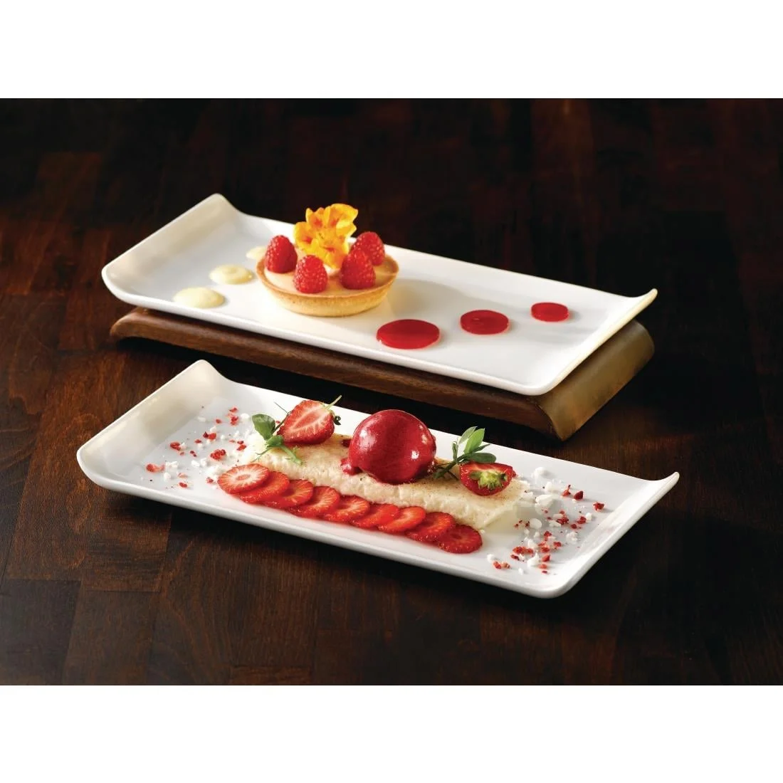 Churchill Alchemy Balance Rectangular Trays 300x 145mm - Image 2