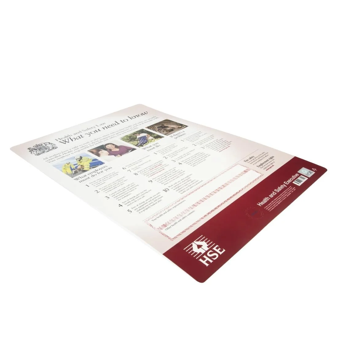 Health & Safety Law Poster A2 - Image 3