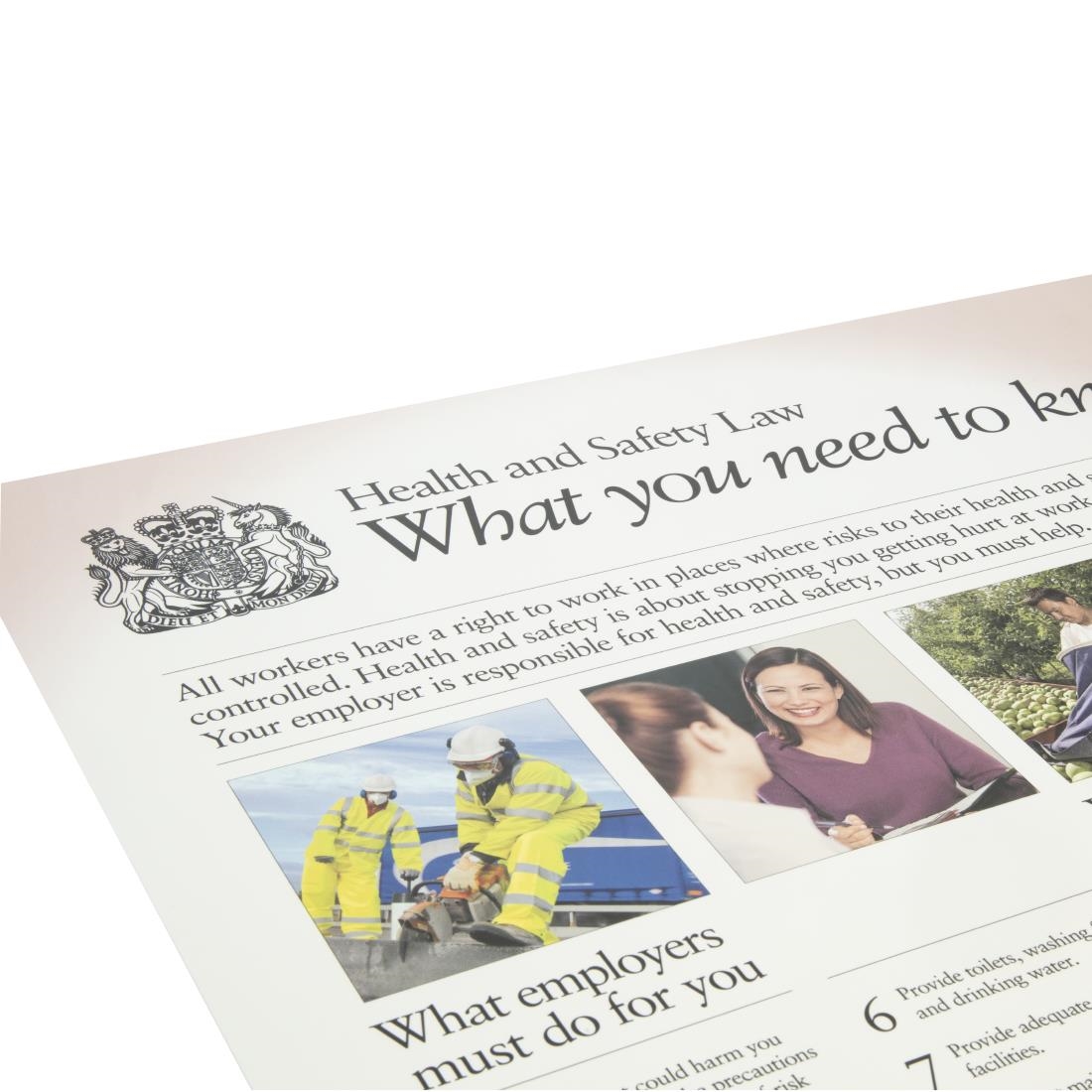 Health & Safety Law Poster A2